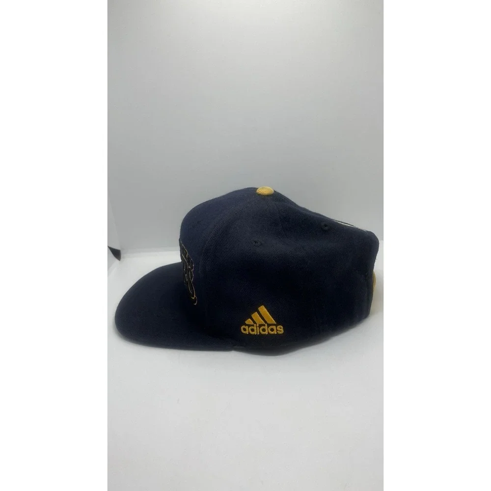 2013 Adidas NBA Los Angeles Lakers Dark Blue/Black Snapback Hat ~ Pre-Owned‎